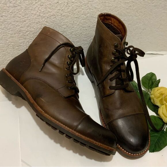 Warfield & Grand Mesa Leather Boots Size 11 main image 7